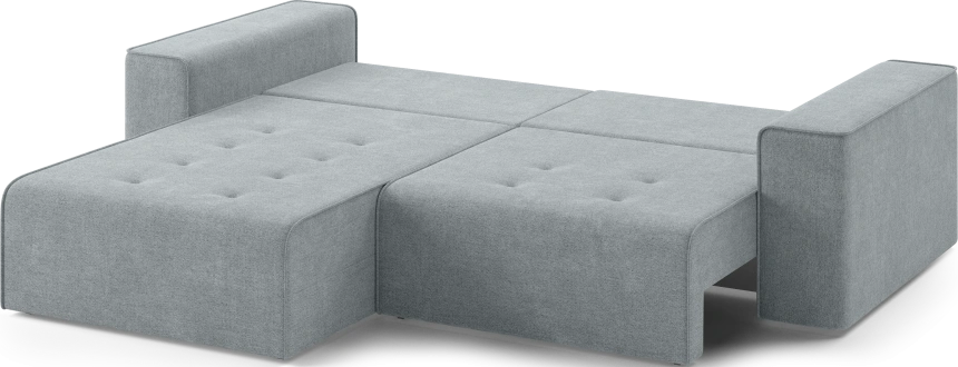 Диван угловой двухместный Венте, модель 035, Danco 995 (серый)