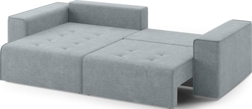 Диван угловой двухместный Венте, модель 035, Danco 995 (серый)