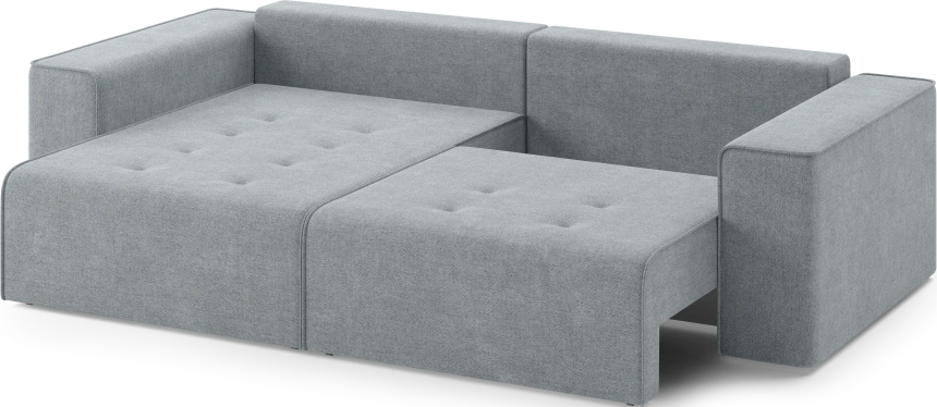 Диван угловой двухместный Венте, модель 035, Danco 995 (серый)