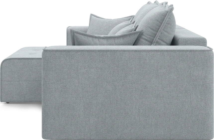 Диван угловой двухместный Венте, модель 035, Danco 995 (серый)
