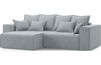 Диван угловой двухместный Венте, модель 035, Danco 995 (серый)