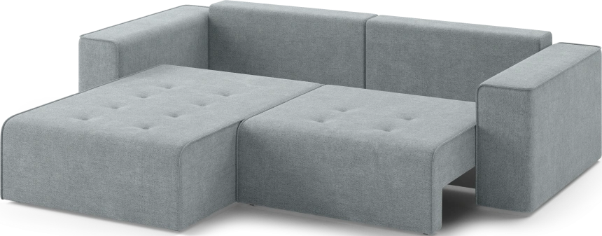 Диван угловой двухместный Венте, модель 035, Danco 995 (серый)