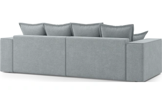 Диван угловой двухместный Венте, модель 035, Danco 995 (серый)