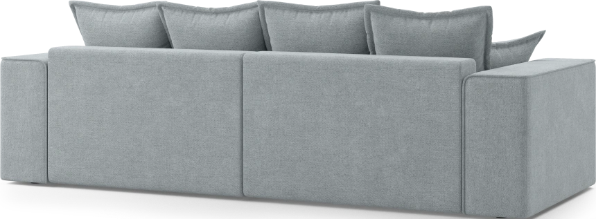 Диван угловой двухместный Венте, модель 035, Danco 995 (серый)