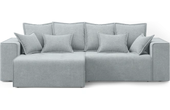 Диван угловой двухместный Венте, модель 035, Danco 995 (серый)