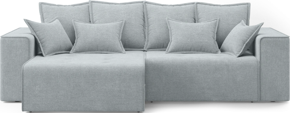Диван угловой двухместный Венте, модель 035, Danco 995 (серый)
