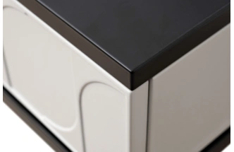 Туалетный столик  Spinola, черный / серый