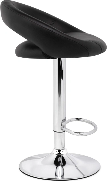 Барный стул Oazis, черный / хром