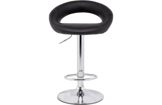 Барный стул Oazis, черный / хром