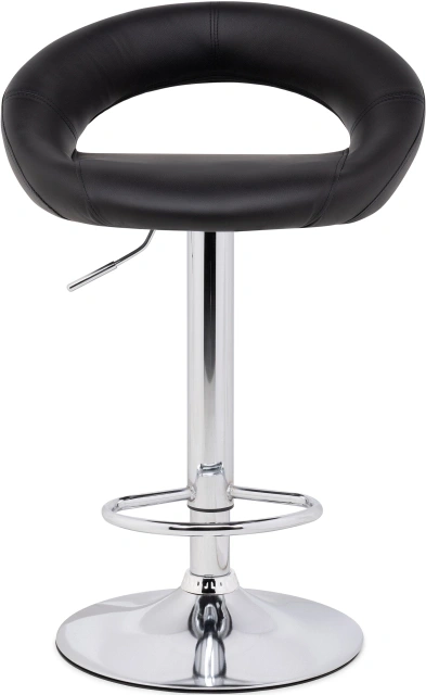 Барный стул Oazis, черный / хром