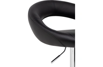 Барный стул Oazis, черный / хром