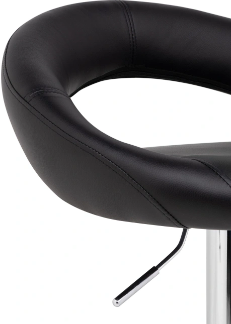 Барный стул Oazis, черный / хром
