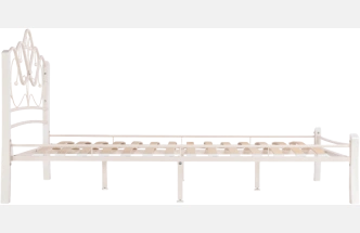 Кровать Виктори 4, 160x200, белая