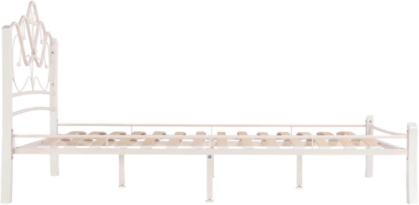Кровать Виктори 4, 160x200, белая