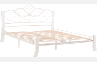 Кровать Виктори 4, 160x200, белая