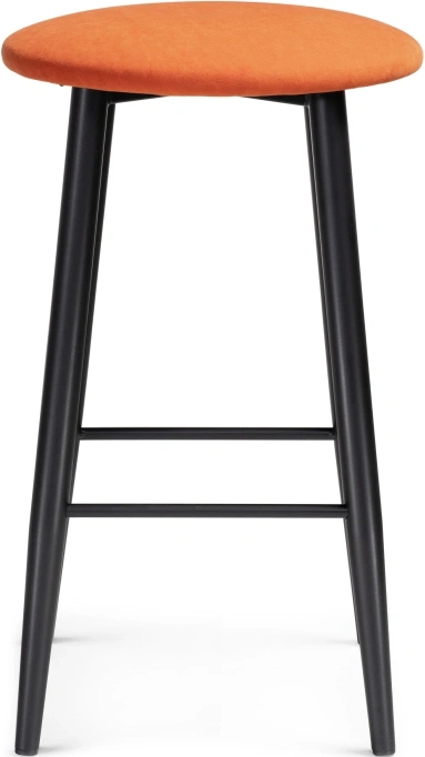 Полубарный табурет Гангток, катания флам / черный матовый