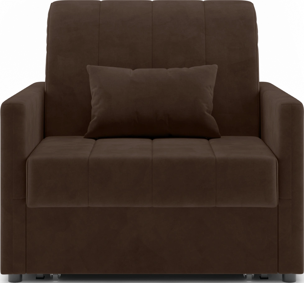 ​Кресло-кровать Хилтон 80, модель 139, Ultra Chocolate​ (шоколад) / венге