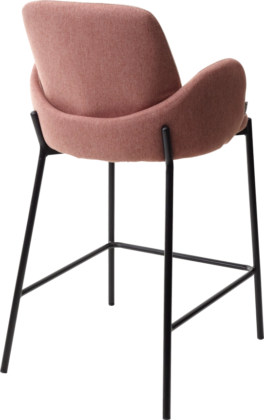 Полубарный стул Nyx, (H=65cm) VF109 розовый, VF110 брусничный