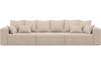 Диван прямой трехместный Венте, модель 035, Danco 130 (бежевый)
