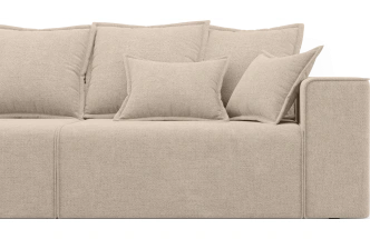 Диван прямой трехместный Венте, модель 035, Danco 130 (бежевый)