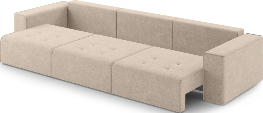 Диван прямой трехместный Венте, модель 035, Danco 130 (бежевый)