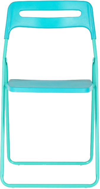 Стул Fold складной, пластиковый, blue