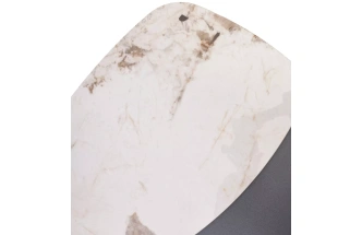 Кофейный стол Arvid, Pandora, керамика на стекле, окрашенный МДФ / темно-серый МДФ 