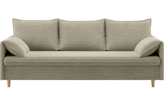 Диван прямой Оникс, модель 051, Linea Grande 25 (светло-серый)