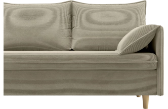 Диван прямой Оникс, модель 051, Linea Grande 25 (светло-серый)