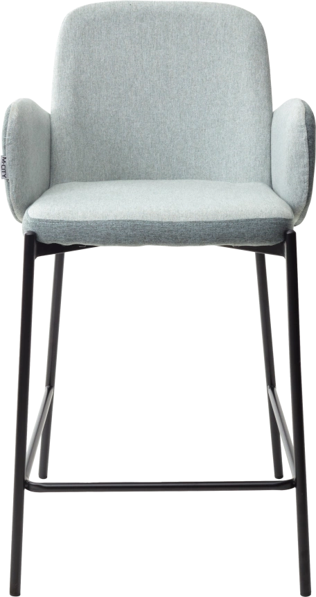 Полубарный стул Nyx, (H=65cm) VF113 светлая мята, VF115 серо-зеленый