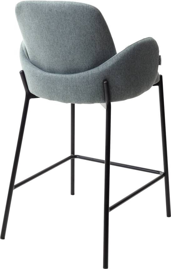 Полубарный стул Nyx, (H=65cm) VF113 светлая мята, VF115 серо-зеленый