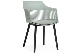 Стул Crocs, пластиковый, light green / black