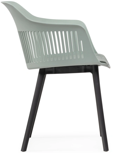 Стул Crocs, пластиковый, light green / black