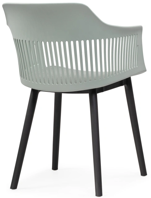 Стул Crocs, пластиковый, light green / black