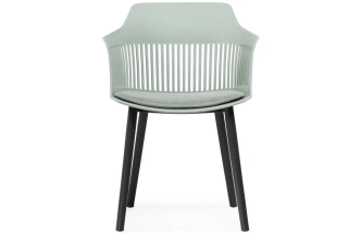 Стул Crocs, пластиковый, light green / black