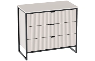 Комод Нора, с тремя ящиками, персидский жемчуг