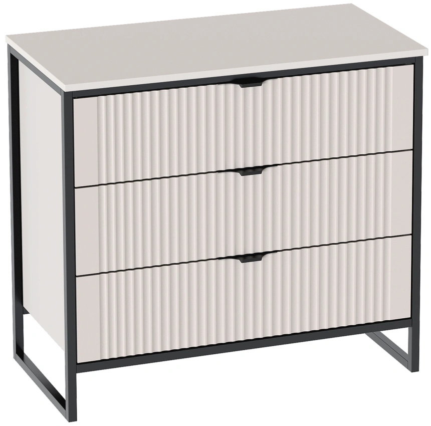 Комод Нора, с тремя ящиками, персидский жемчуг