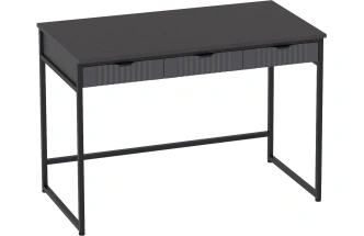 Стол письменный Нора, с ящиками, графит