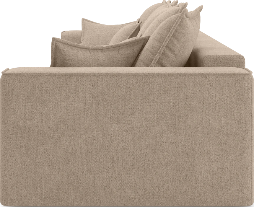 Диван прямой трехместный Венте, модель 035, Danco 290 (коричневый)