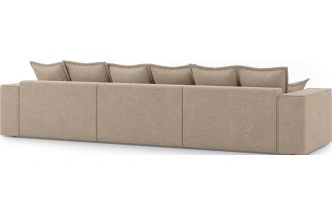 Диван прямой трехместный Венте, модель 035, Danco 290 (коричневый)