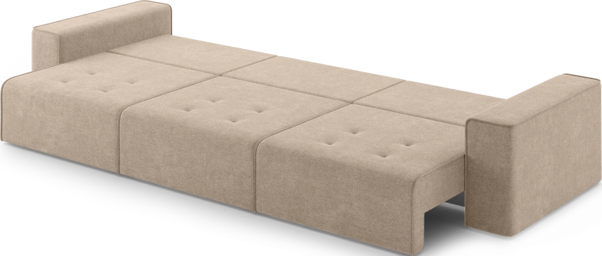 Диван прямой трехместный Венте, модель 035, Danco 290 (коричневый)