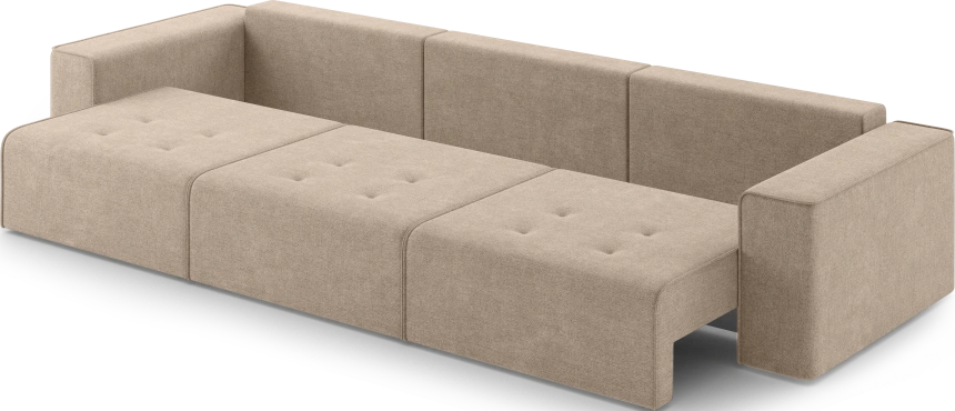 Диван прямой трехместный Венте, модель 035, Danco 290 (коричневый)