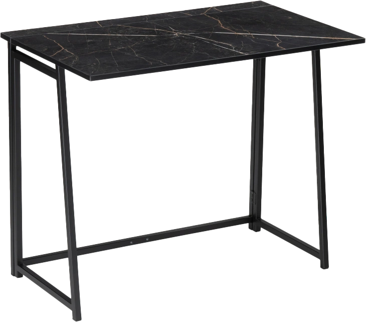 Стол компьютерный Бринг, складной, файерстоун / черный