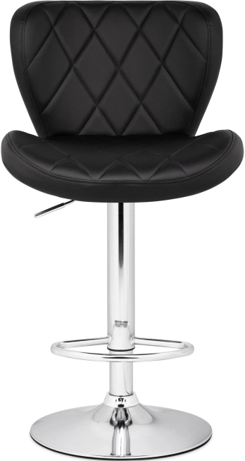Барный стул Porch, черный / хром