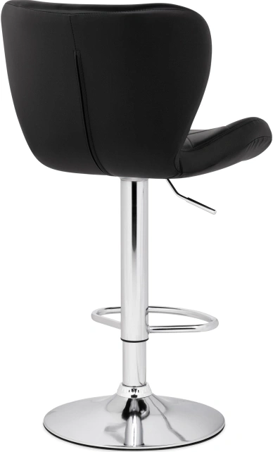 Барный стул Porch, черный / хром