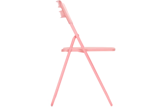 Стул Fold складной, пластиковый, pink