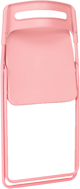 Стул Fold складной, пластиковый, pink