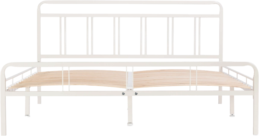 Кровать Рейк, 120x200, белая