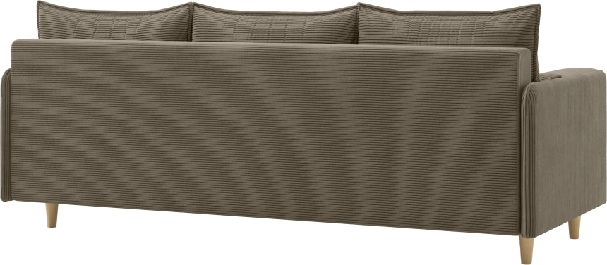 Диван прямой Оникс, модель 051, Linea Grande 34 (шоколадный)