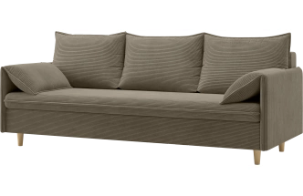 Диван прямой Оникс, модель 051, Linea Grande 34 (шоколадный)